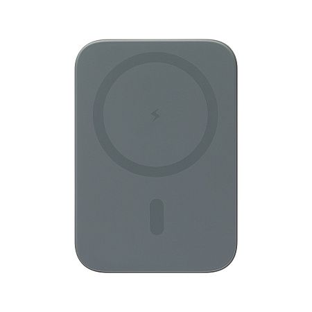 Внешний аккумулятор Юнион PD (Union PD) 10000mAh с функцией беспроводной зарядки 15W, серый