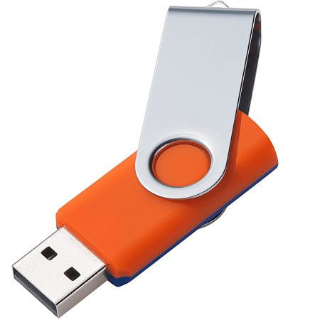 Флешка TWIST MIX Оранжево-синяя 4012.05.01.16ГБ3.0