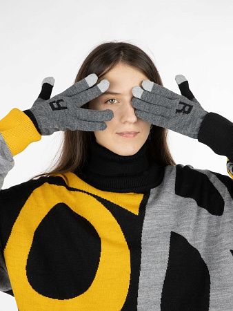 Сенсорные перчатки на заказ Guanti Tok, акрил, размер S/M