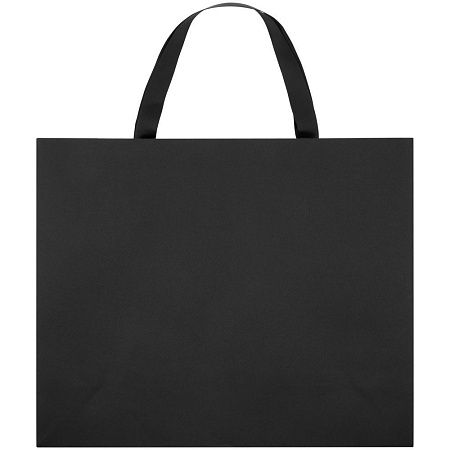 Пакет бумажный Manilla L, черный