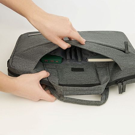 Сумка для ноутбука Migliores, серый/серый