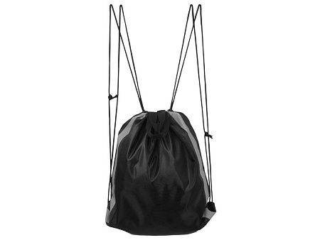 Рюкзак-мешок «Savy» со светоотражающими полосами по бокам