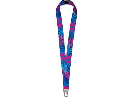 Ланъярд под сублимацию с карабином и замком обрыва, 2,5 см