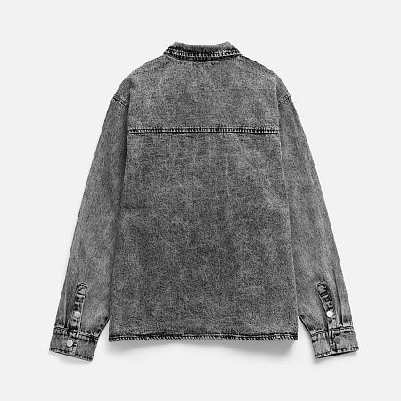 Куртка джинсовая O3, серая, размер XS/S