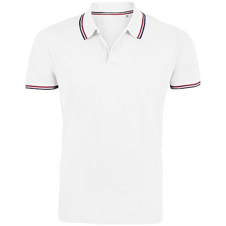 Рубашка поло мужская Prestige Men, белая, размер S