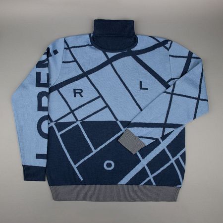 Свитер на заказ Tricksy Net, полушерсть, размер M