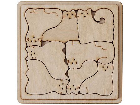 Деревянная головоломка «Catgram»
