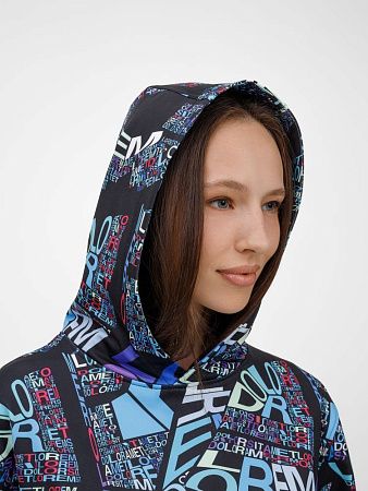 Худи унисекс Morfiss с полной запечаткой на заказ, размер XS/S