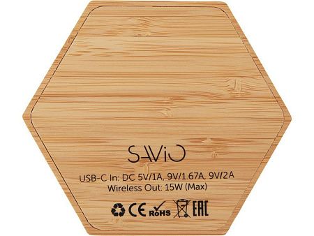 Беспроводное зарядное устройство «Gex», 15 Вт