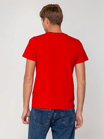 Футболка мужская T-bolka Stretch, красная, размер M v2