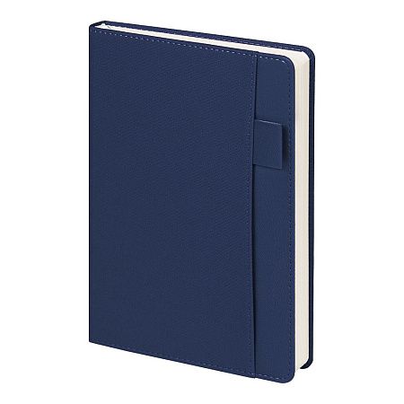 Ежедневник Smart Combi Sand А5, темно-синий, недатированный, в твердой обложке с поролоном