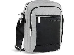 Сумка наплечная мужская «Sera», цвет: серый