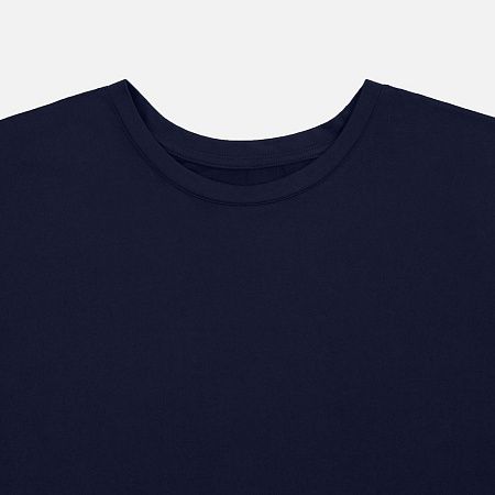 Футболка унисекс Senti, темно-синяя, размер XL