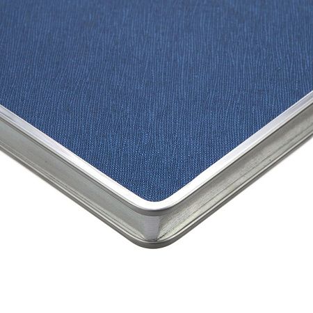 Ежедневник Frame Metal, недатированный, синий