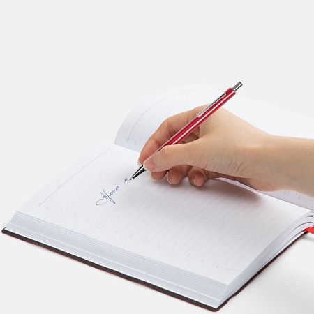 Ручка шариковая Mastermind, красная