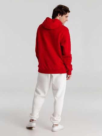 Толстовка с капюшоном унисекс King, красная, размер 3XL