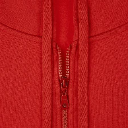 Толстовка на молнии с капюшоном Siverga Heavy 2.0, красная, размер XS