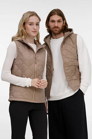 Жилет унисекс Tarnaby, бежевый, размер S
