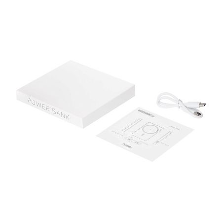 Внешний аккумулятор Largo PD 5000mAh с функцией беспроводной зарядки 15W, белый
