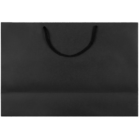 Пакет бумажный Bicolor, белый с черным