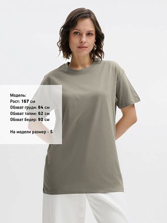 Футболка унисекс Regent 150, серая (стальная), размер XXL