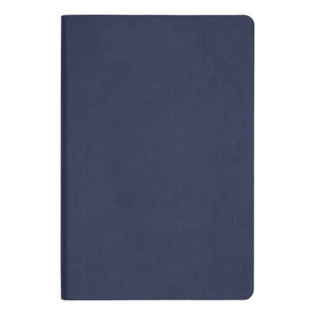 Ежедневник Flexy Latte Soft Touch Dark Blue Edition Color А5, темно-синий/темно-синий, недатированный, в гибкой обложке