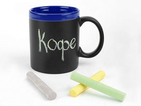 Кружка с покрытием для рисования мелом «Да Винчи»