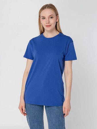 Футболка унисекс T-Bolka 160, ярко-синяя, размер XS