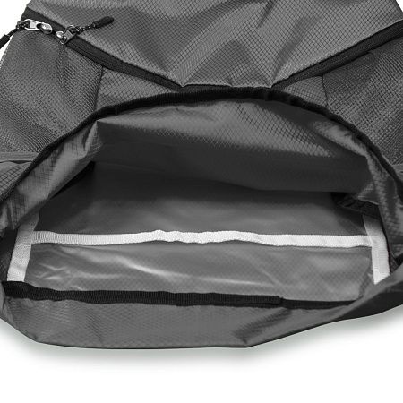 Рюкзак нейлоновый Trieste, серый, размер 42*45*16 см