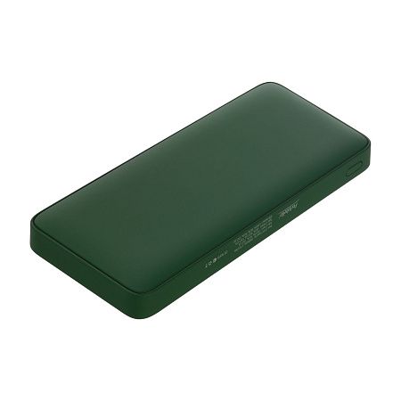 Внешний аккумулятор с подсветкой Анкор Плюс PD (Ancor PD Plus) 10000 mAh, зеленый