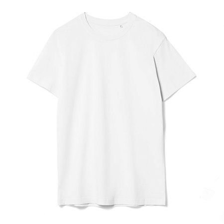 Футболка унисекс T-Bolka 160, белая (белоснежная), размер XS