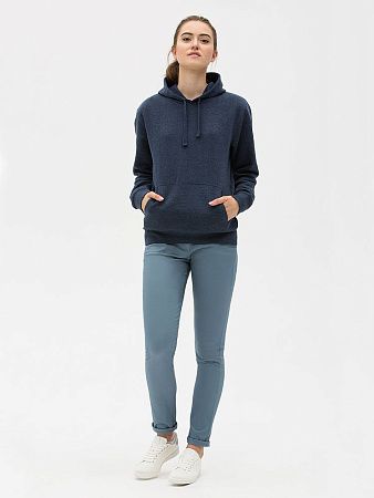 Толстовка унисекс Spencer, синий меланж, размер XS