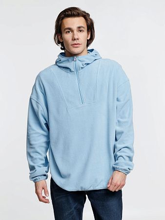 Анорак флисовый унисекс Fliska, голубой, размер XL/2XL