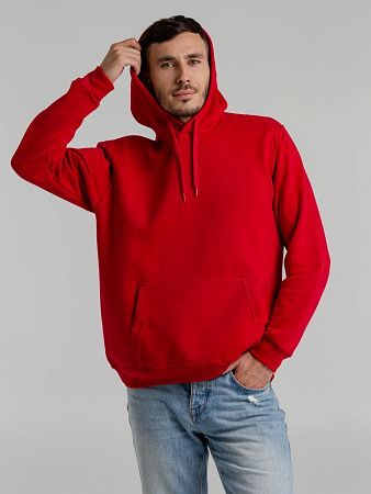 Толстовка с капюшоном Snake II красная, размер XS