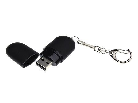 USB 3.0- флешка «Goutte Soft-touch» на 16 Гб каплевидной формы