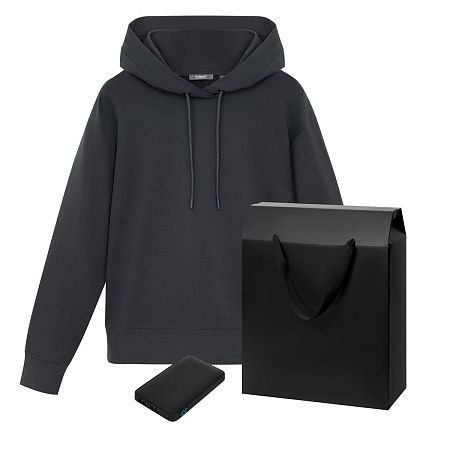 Набор с одеждой ALEX (худи, аккумулятор), черный, S