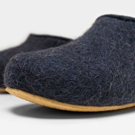 Домашние валенки Step, темно-синие (клякса), размер 46