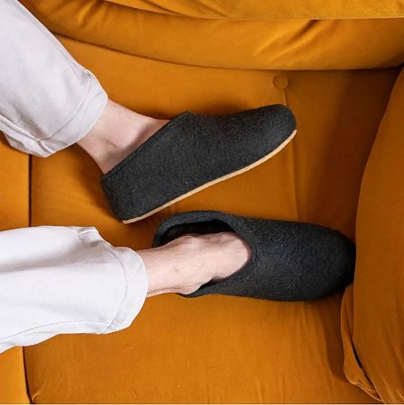 Домашние валенки Cant, черные, размер 43