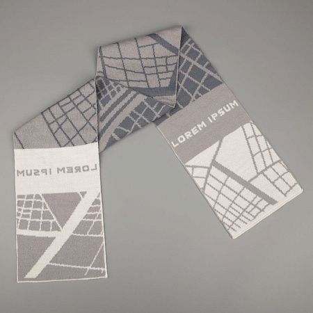 Шарф на заказ Tricksy Light, S, полушерсть