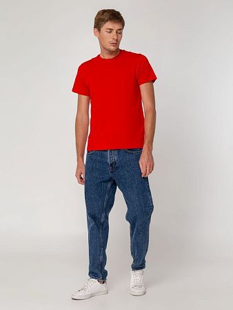 Футболка мужская T-bolka Stretch, красная, размер M v2