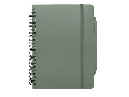 Блокнот А5 «Thalaasa» с шариковой ручкой