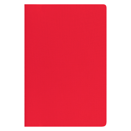 Блокнот Corsa slim, красный