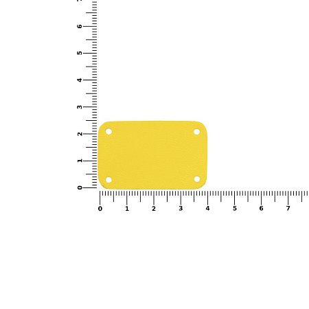 Лейбл Latte, S, желтый