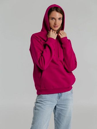 Толстовка с капюшоном Snake II ярко-розовая (фуксия), размер XS