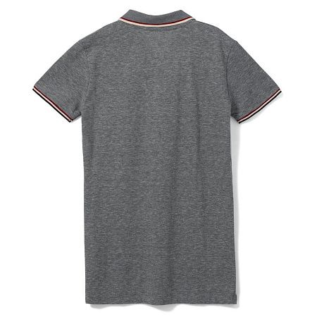 Рубашка поло женская Paname Women, черный меланж, размер M