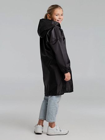 Дождевик детский Rainman Kids, черный, размер 7–9 лет (122-134 см)