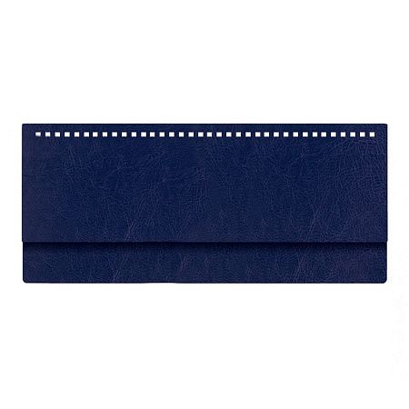 Планинг сборный Alfa Buffalo 325*130 мм с перфорацией, синий, недатированный, в твердой обложке