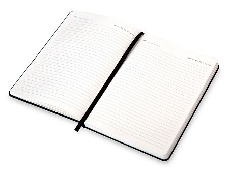 Бизнес-блокнот А5 «С3» soft-touch с магнитным держателем для ручки