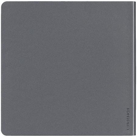 Блокнот Charm, серый