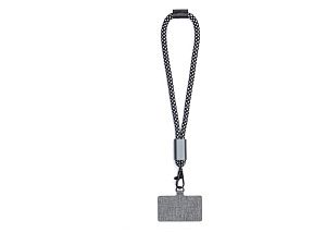 Ремешок-держатель для телефона на запястье «Lany Wristband Eco», цвет: серый